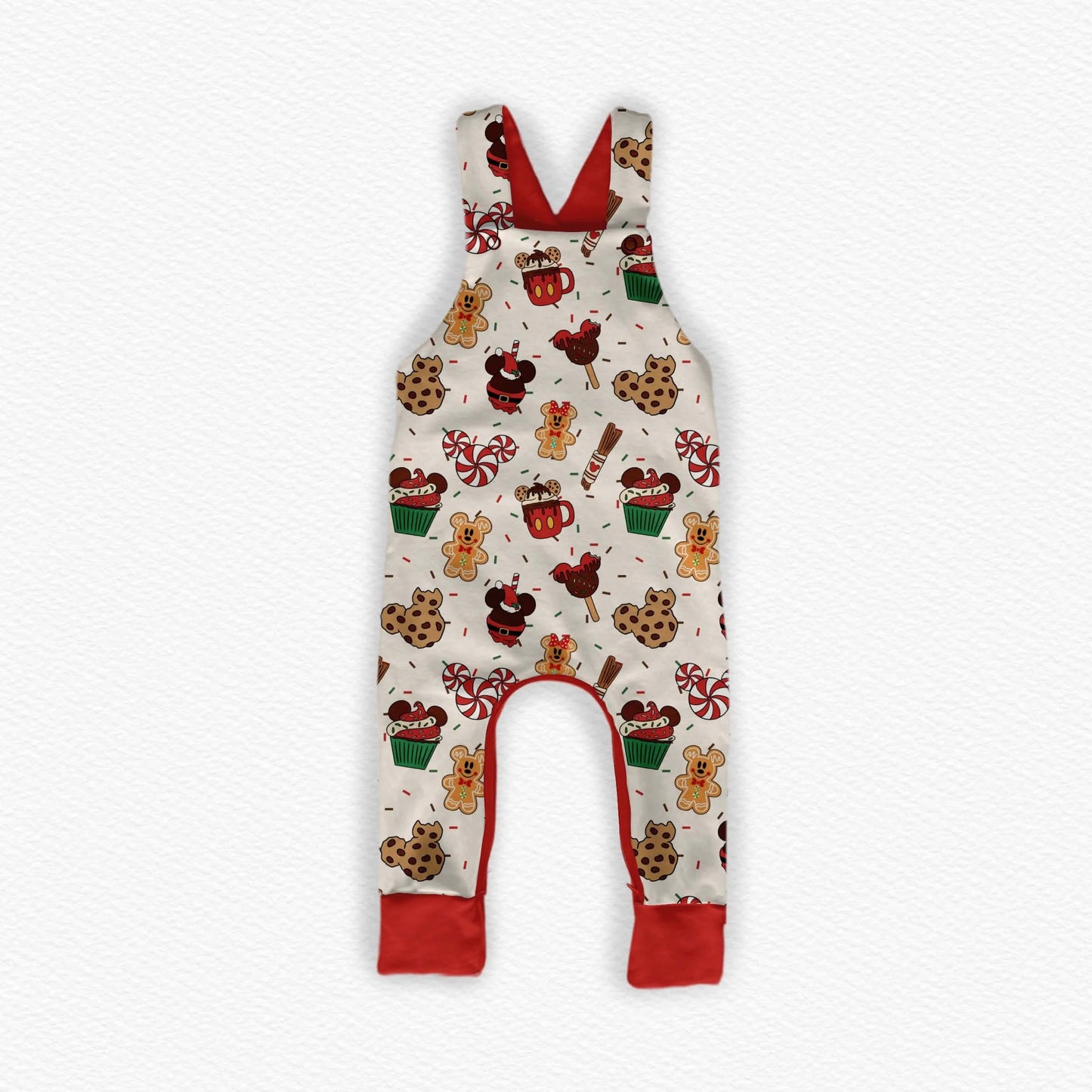 Main Street Munchies Kids Overalls- Christmas 26 Pre-Order