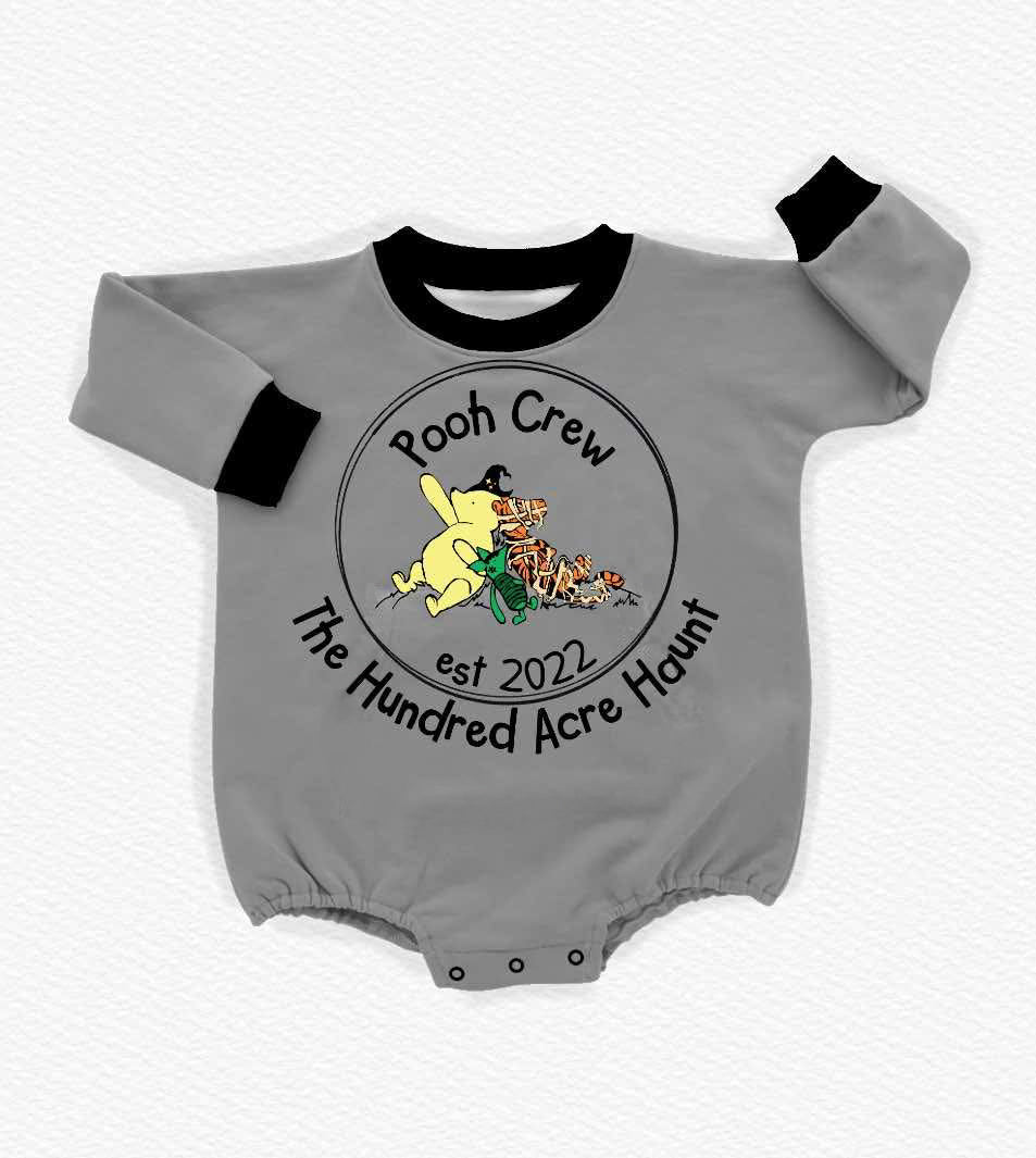 The Hundred Acre Haunt Bubble Romper- RTS