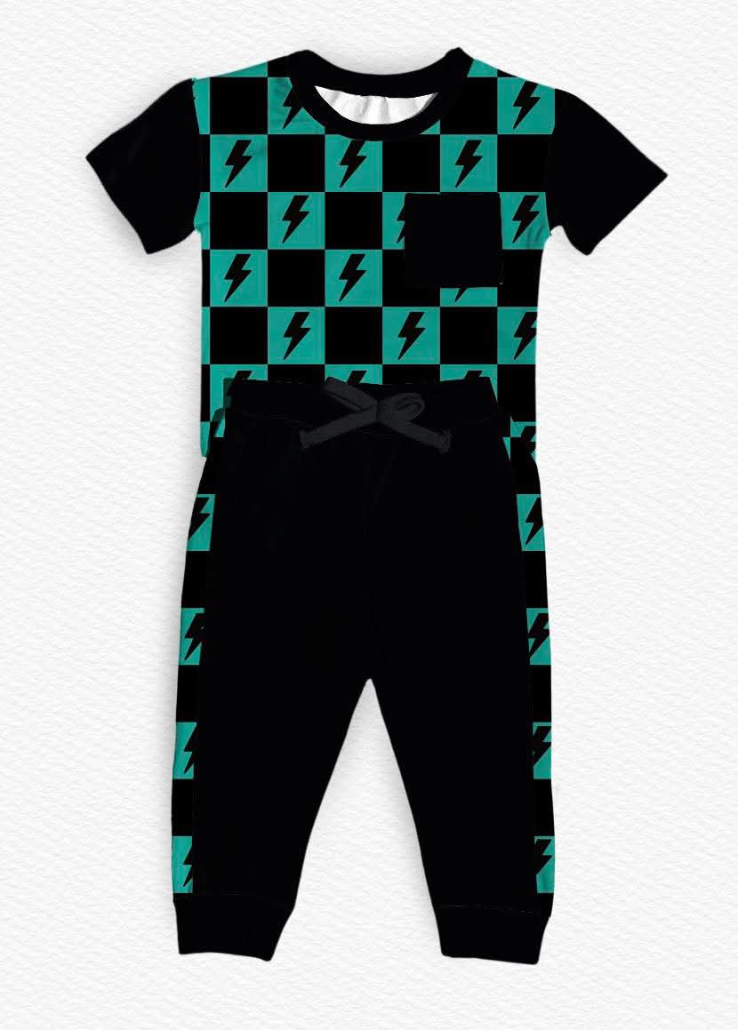 Tidal Strike Tee w/ Joggers Set- School Pre-Sale