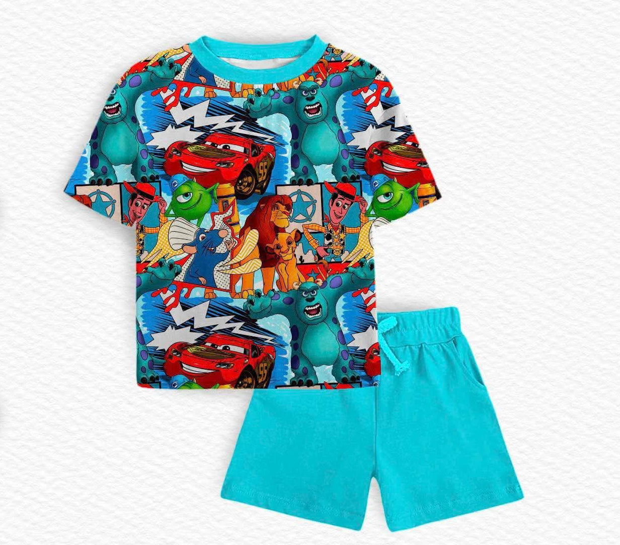 Iconic Adventures Tee w/ Short Set- School Pre-Sale
