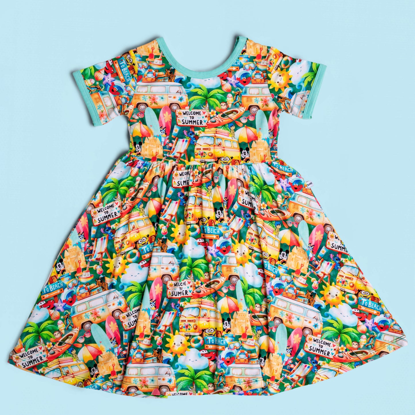 I spy summertime twirl dress