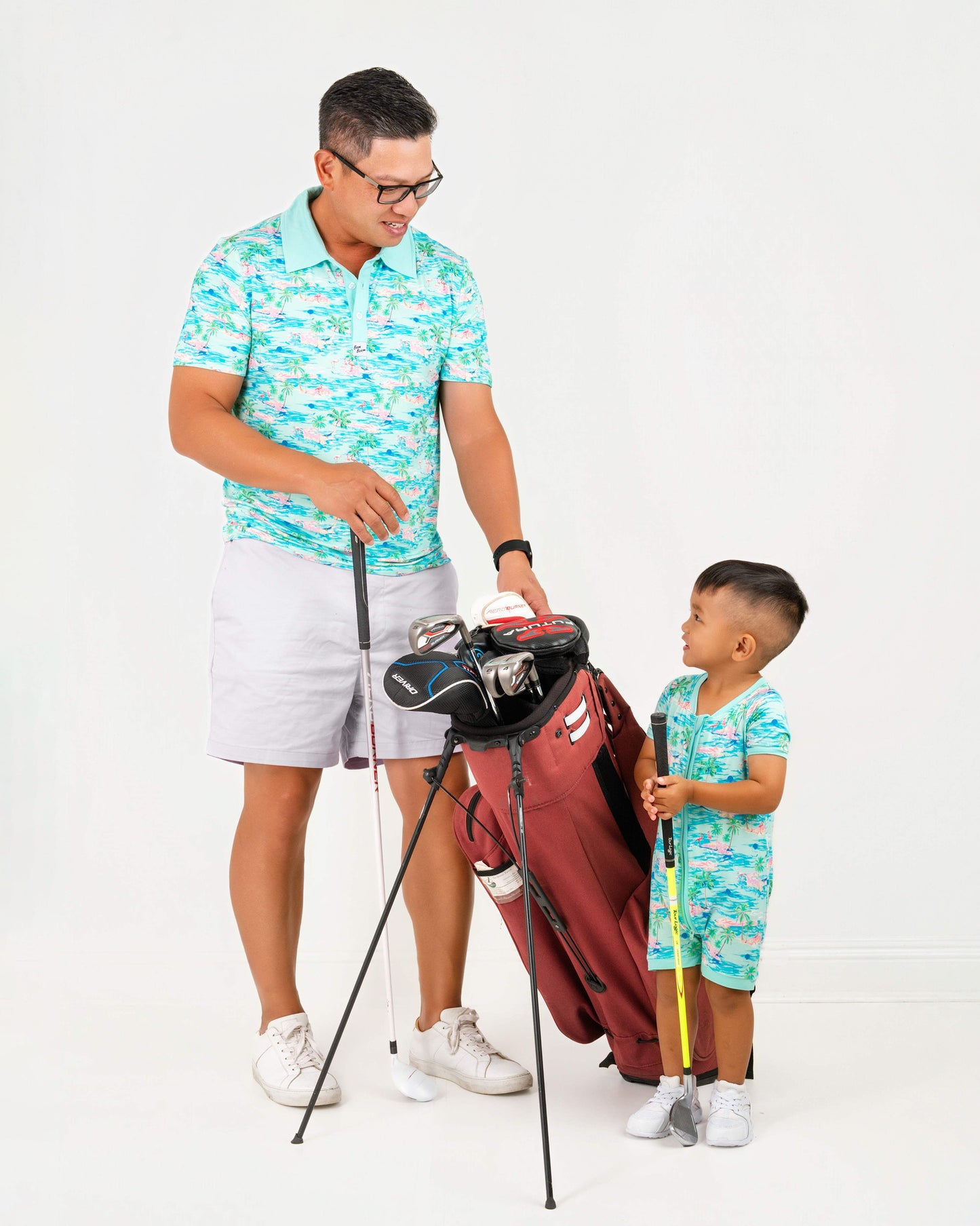 Flamingo Island Bamboo Polo
