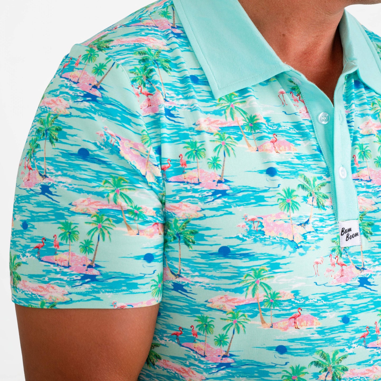 Flamingo Island Bamboo Polo