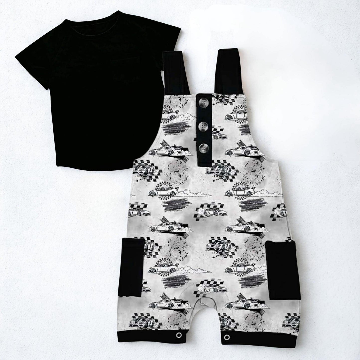 Full Throttle Overalls with tee- Rebel Pre-Order