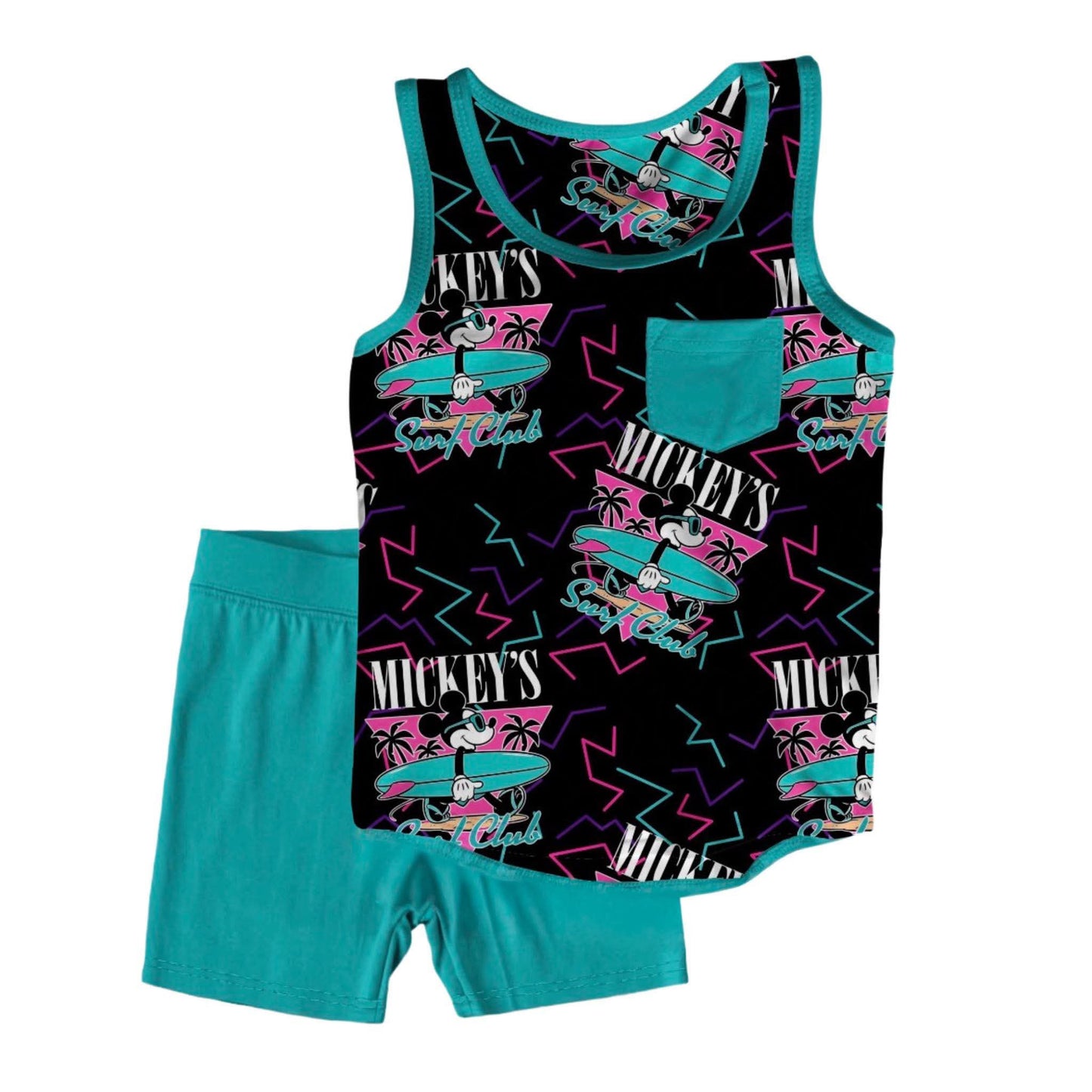 Saltwater Mouse Kids Tank & Short Set- Pre-Order