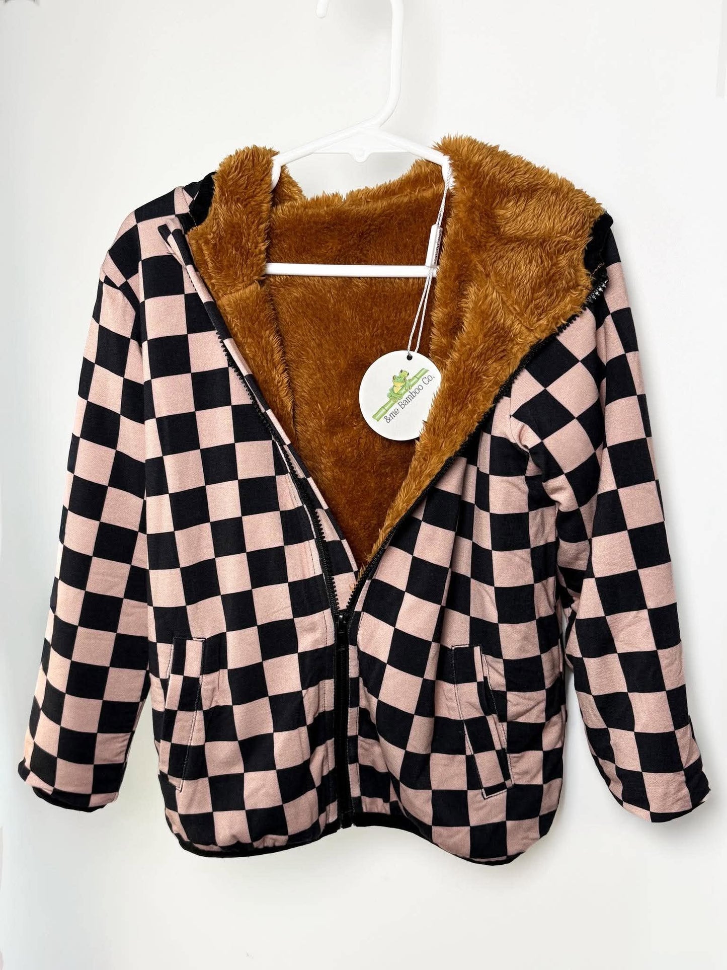 Mocha Swirl Bamboo Terry Jacket - Basics Pre-Order