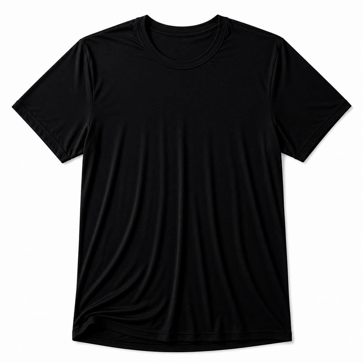 Black Unisex Adult Athletic Tee - Basics Pre-Order
