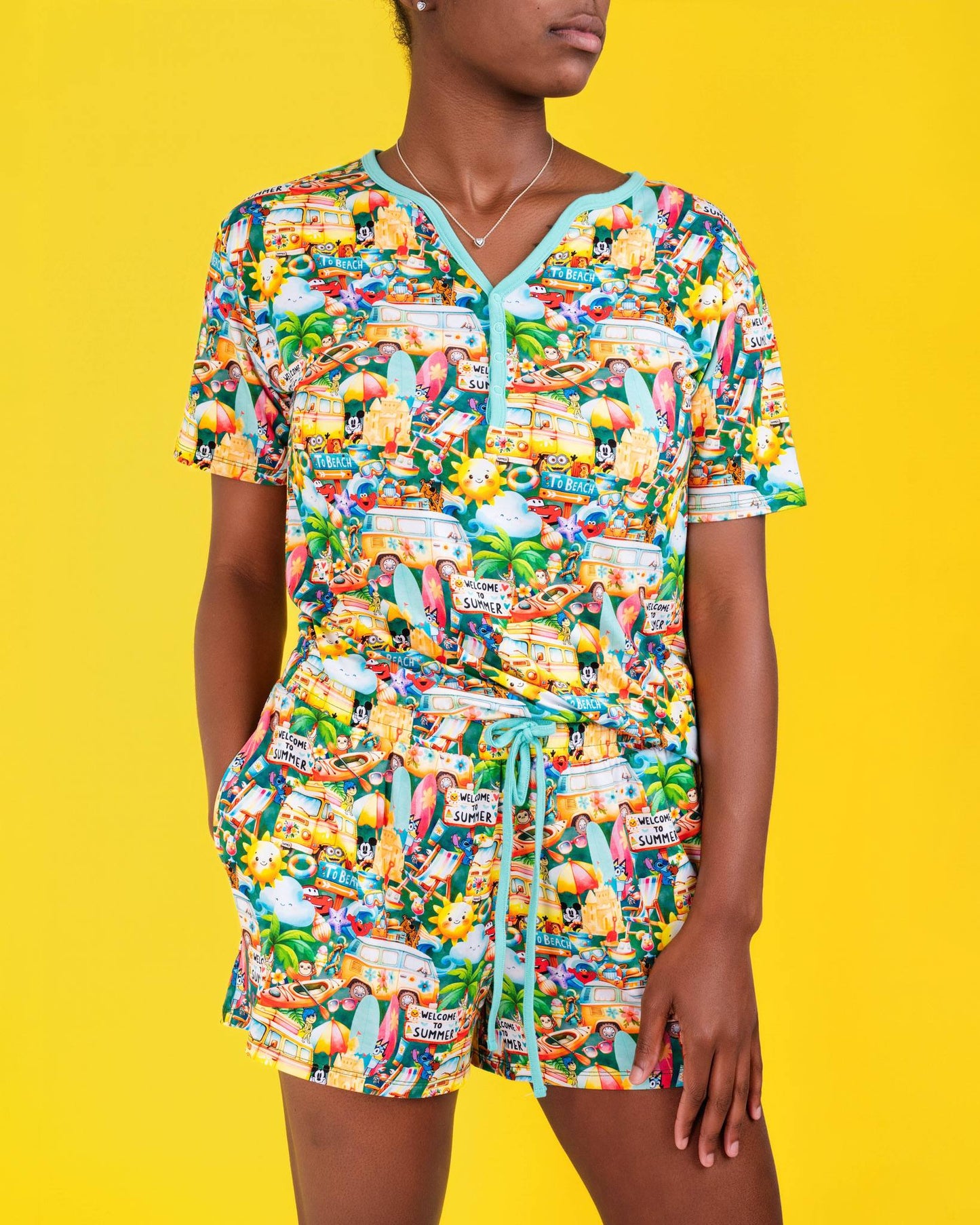 I Spy Summertime Women’s Shorts Set- RTS