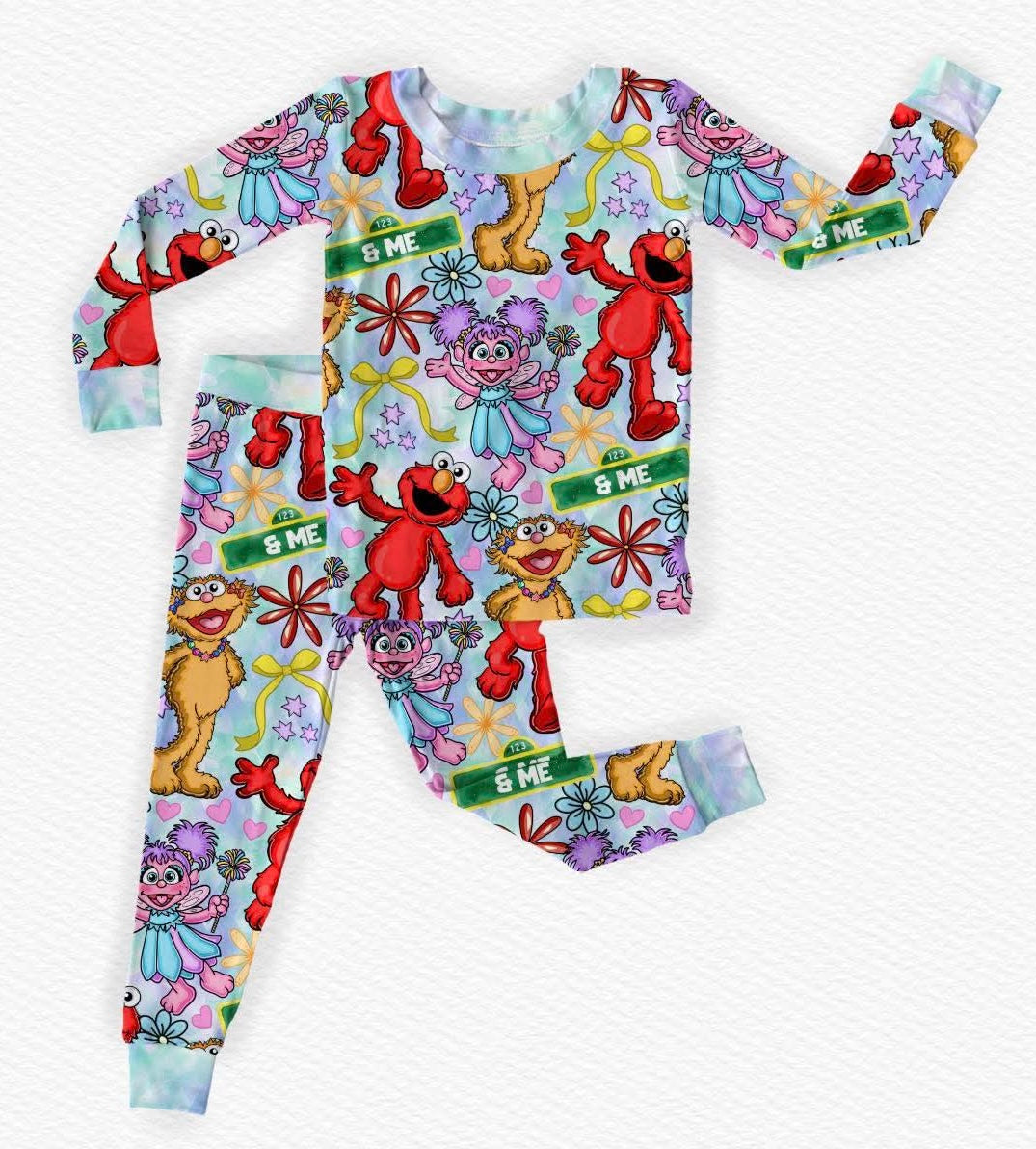 Playtime Petals Long Sleeve/Pant Pj Set- Street Friends Pre-Order