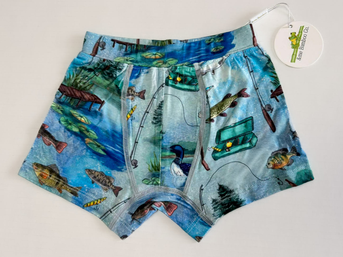 Here Fishy Fishy Boys Boxers- RTS