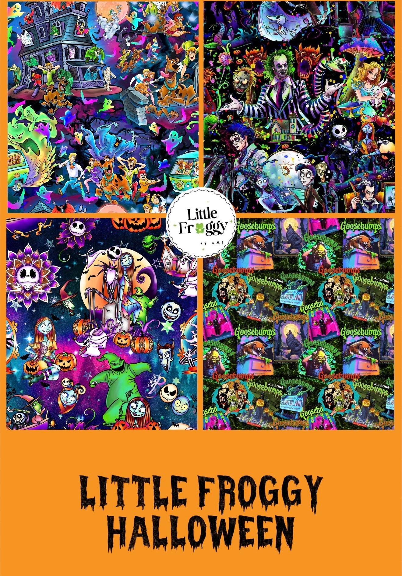 DAYWEAR AND PJ MIXED Little Froggy Halloween Reseller Bundles- Pre-Order
