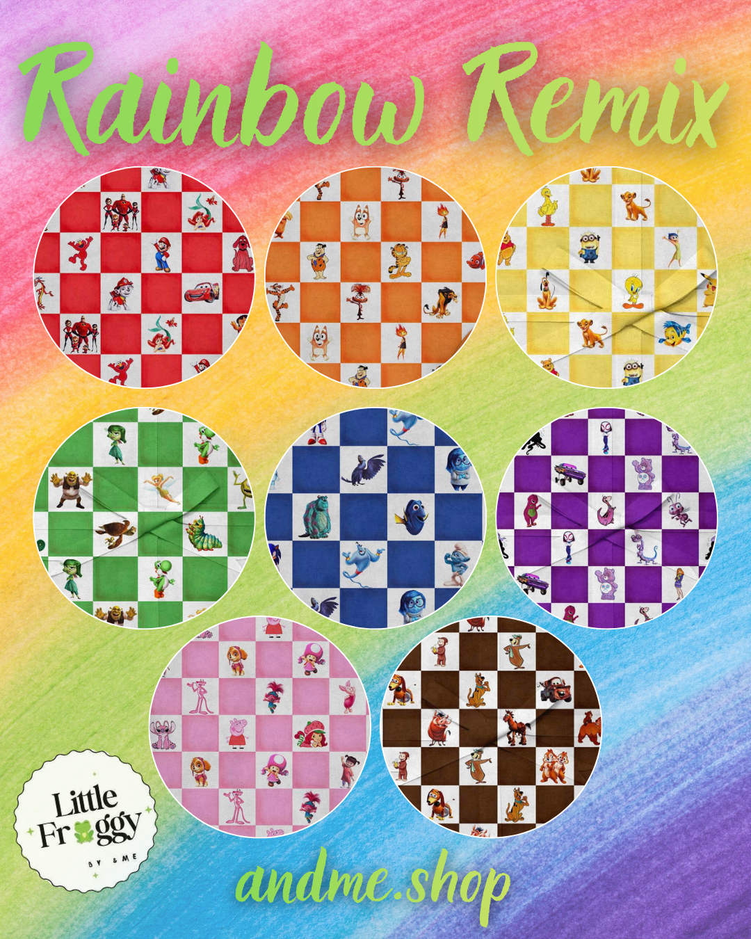 DAYWEAR AND PJ MIXED Rainbow Remix Reseller Bundles- RTS