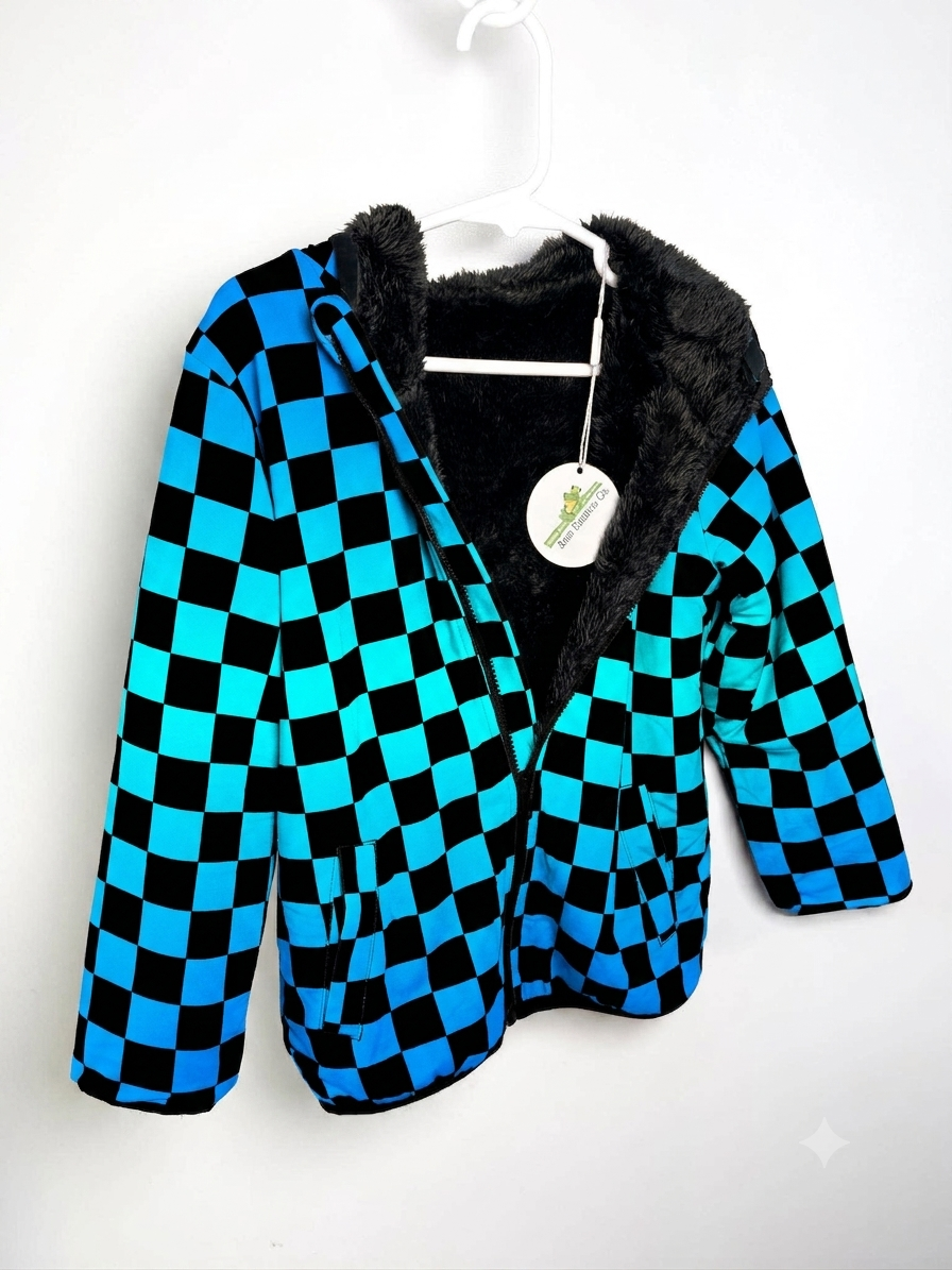 Glacier Glitch Bamboo Terry Jacket - Basics Pre-Order