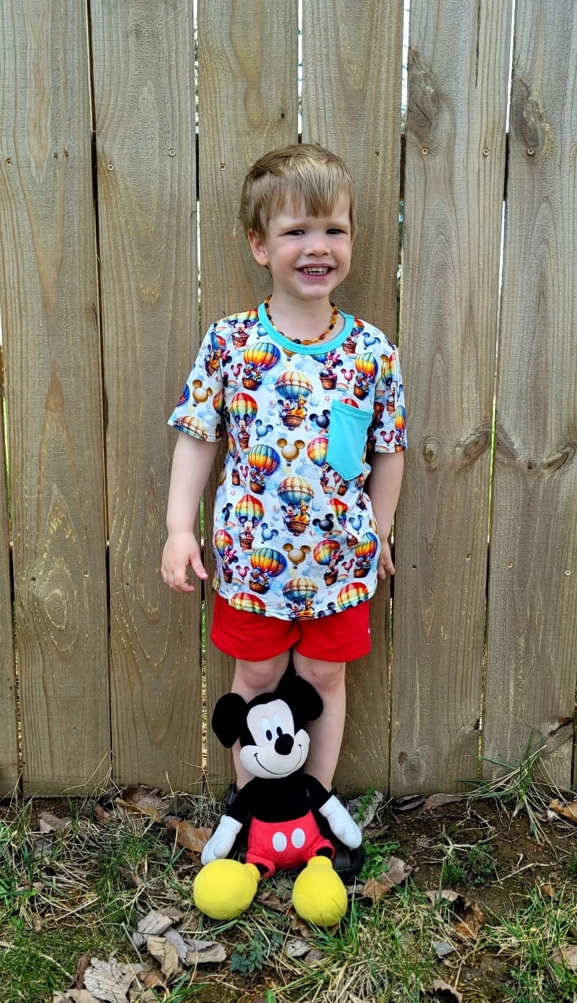 Dahlia’s Balloon Ride- Pocket Tee RTS