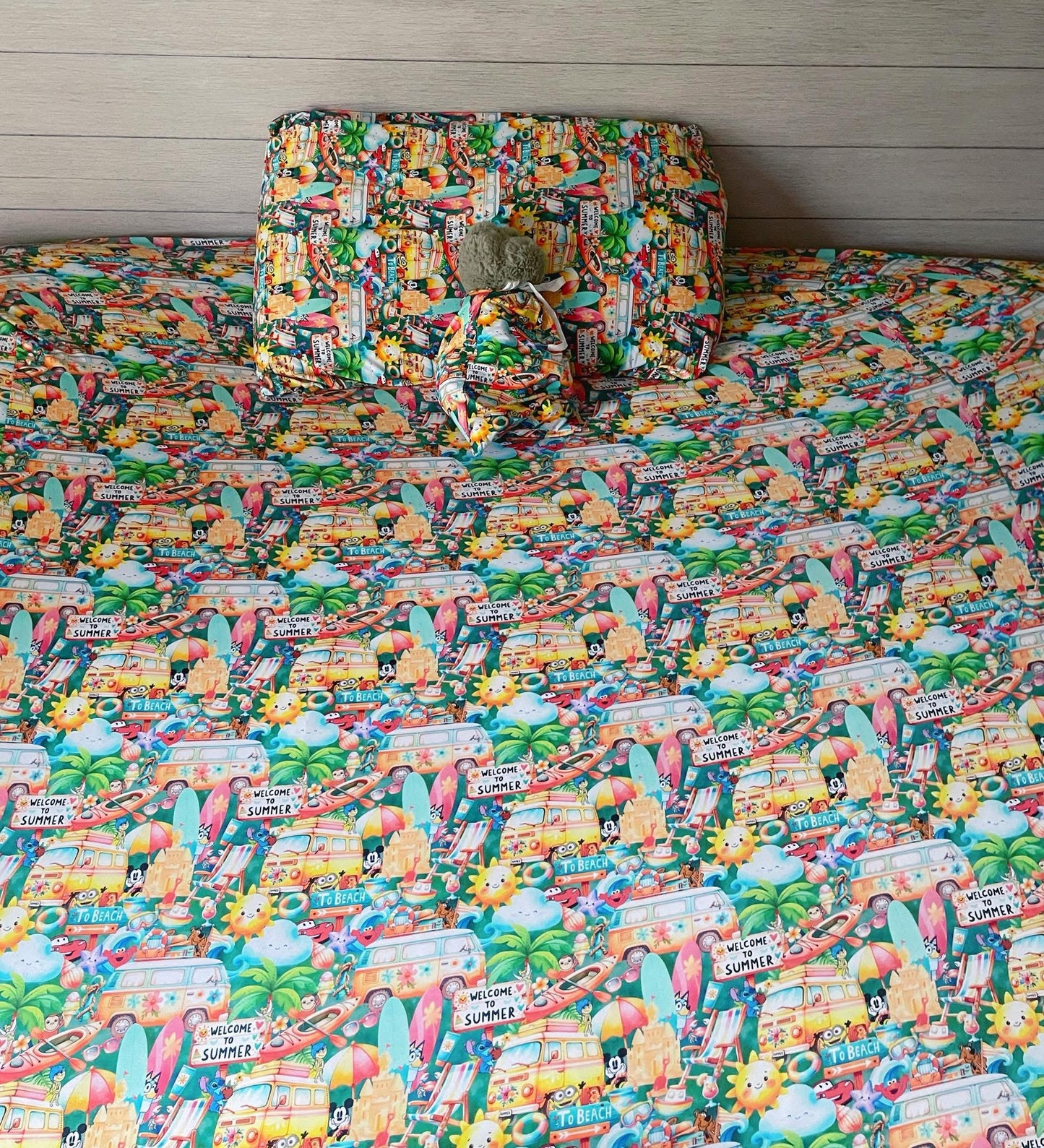 I spy Summertime Twin Sheet- RTS