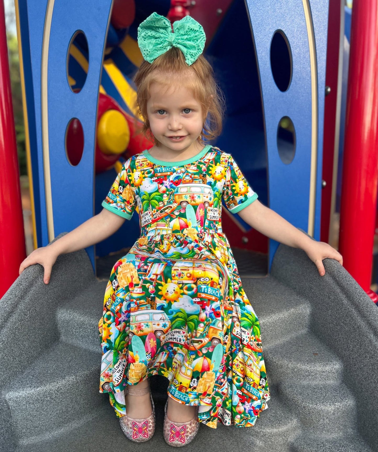 I spy summertime twirl dress