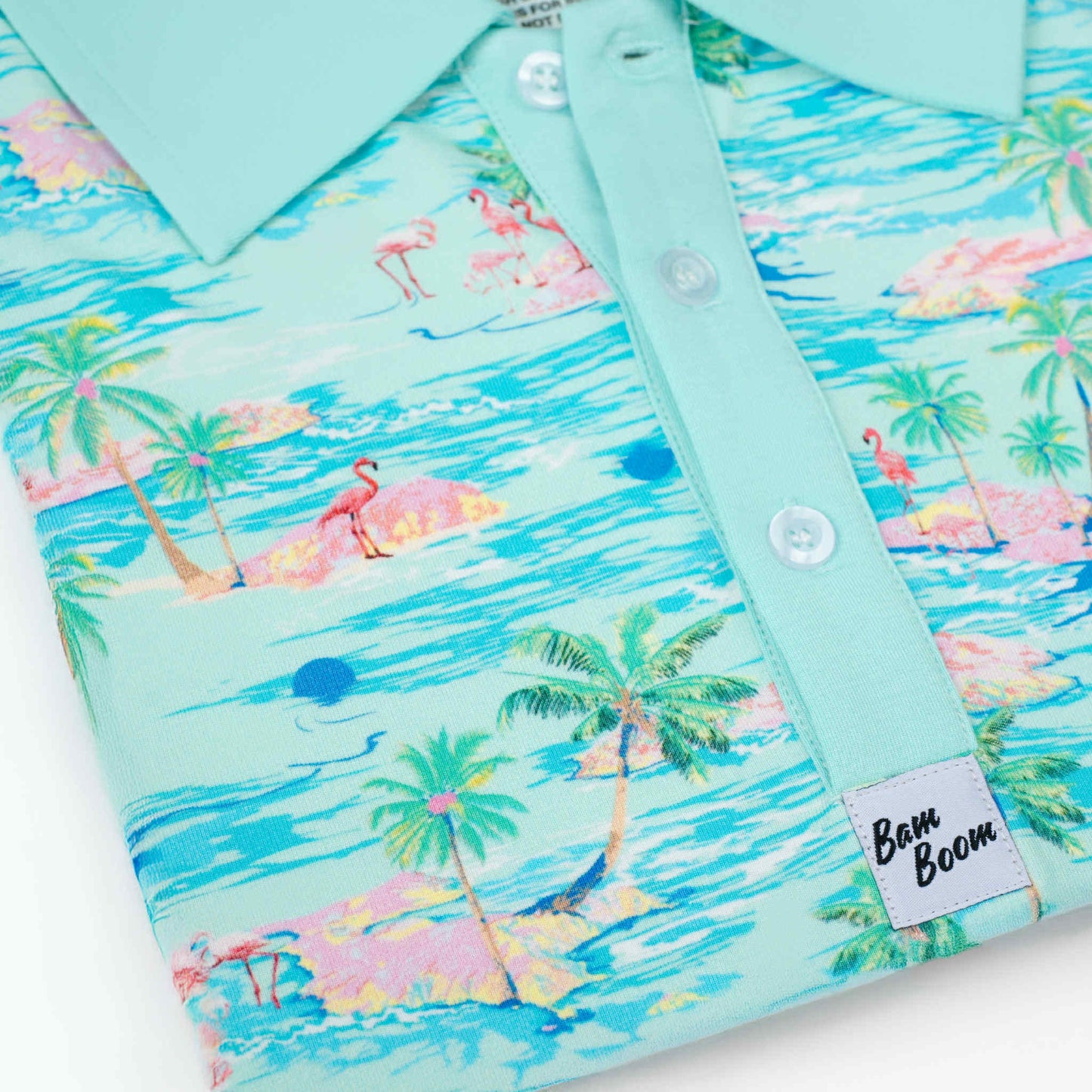 Flamingo Island Bamboo Polo
