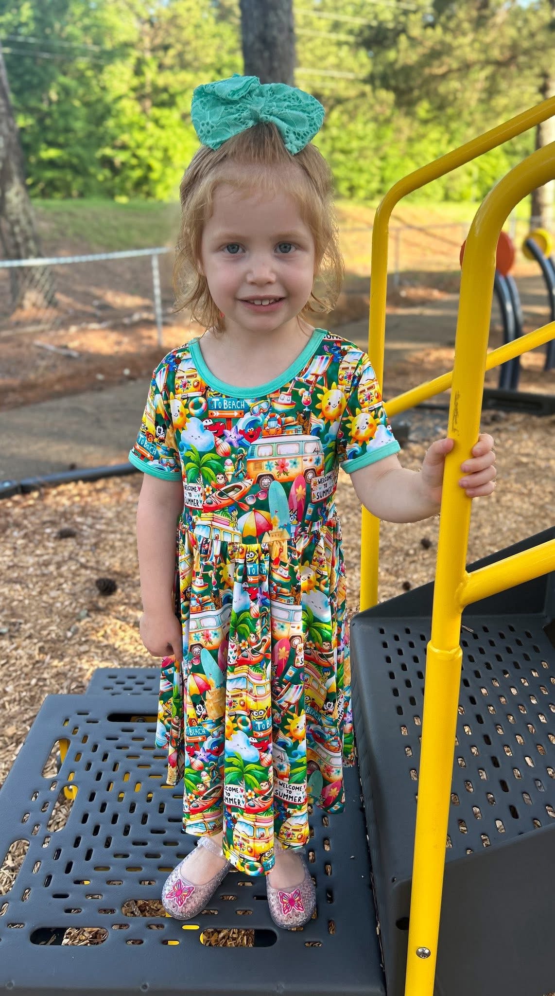 I spy summertime twirl dress