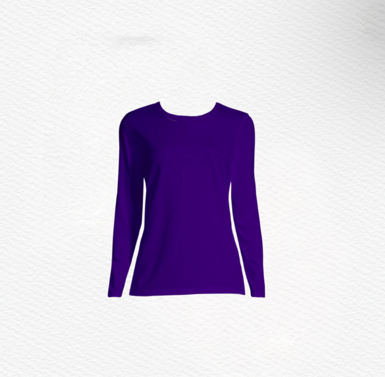Moonlit Monarch Purple Women’s Long Sleeve Shirt- Fall RTS