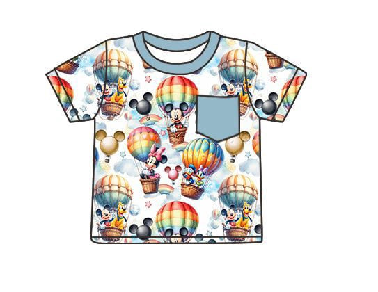 Dahlia’s Balloon Ride- Pocket Tee RTS