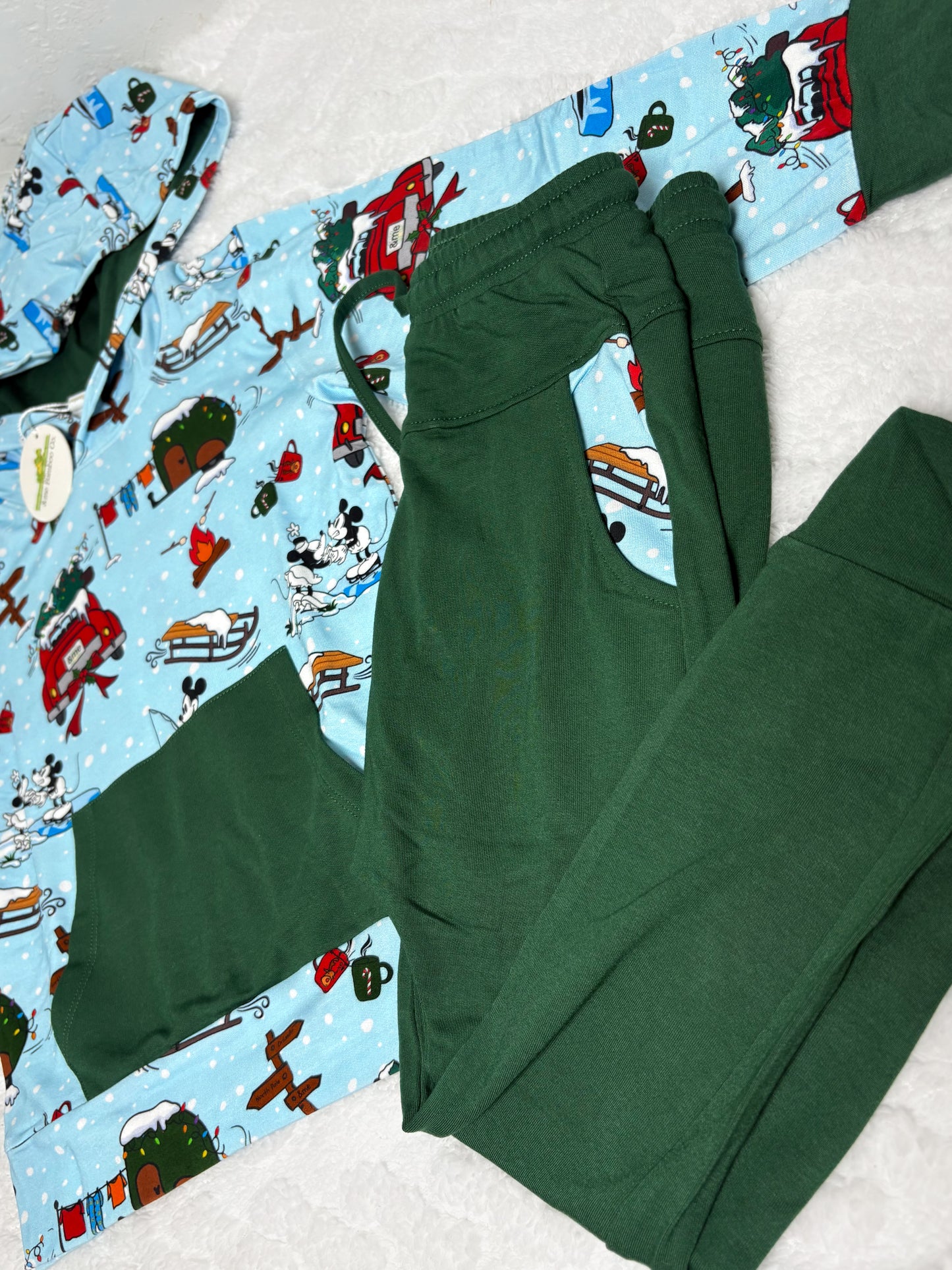 Alpine Mickey Hoodie/Jogger Set- Xmas RTS