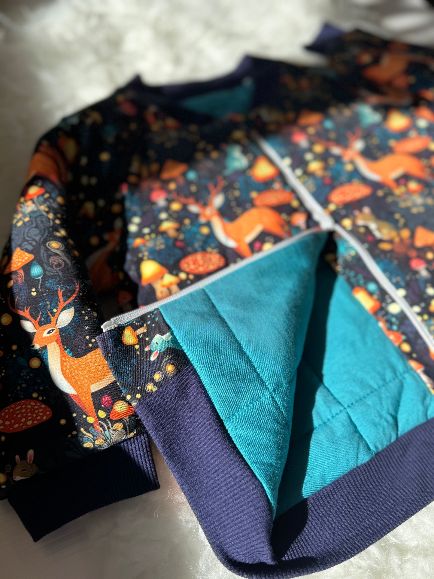 Mystical Forest Quilted Jacket- Fall RTS