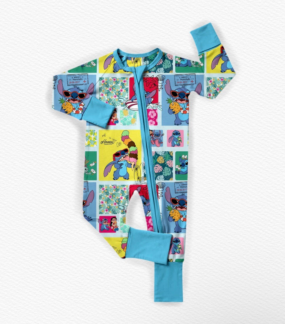 Cute and Fluffy Zippy- Patchwork RTS