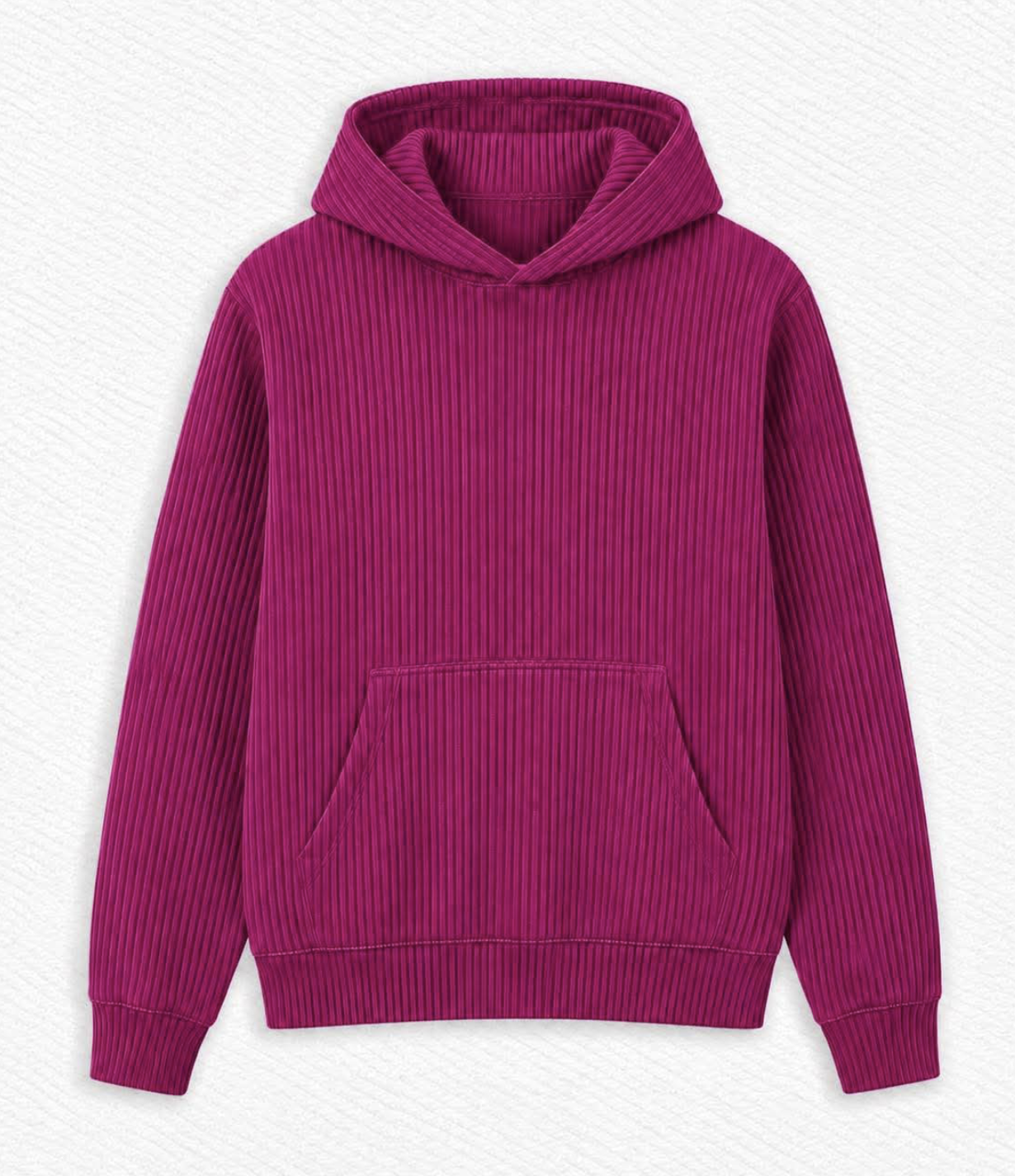 Razzleberry Adult Ribbed Hoodie - Fall Ribbed - Pre-Order