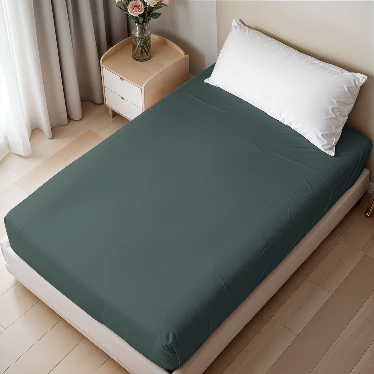 Midnight Forest Solid Fitted Sheet- Oh Sheet Pre-Order