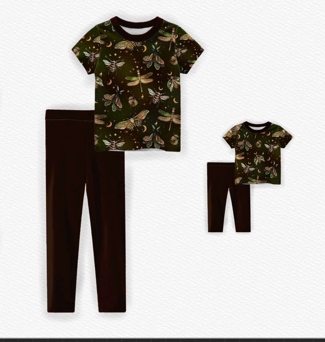 Moth Mayhem Women’s Oversized Tee/Leggings Set- Fly RTS