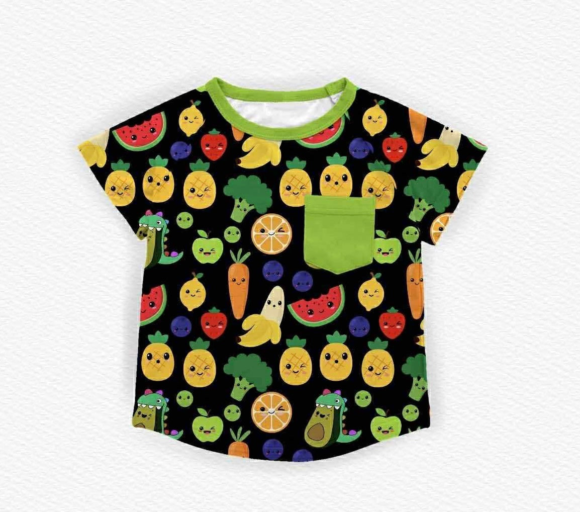 Groovy Fruit Kids Tee- Shows Pre-Order