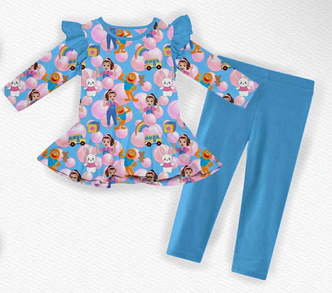 Icky Sticky Peplum Set- Shows Pre-Order