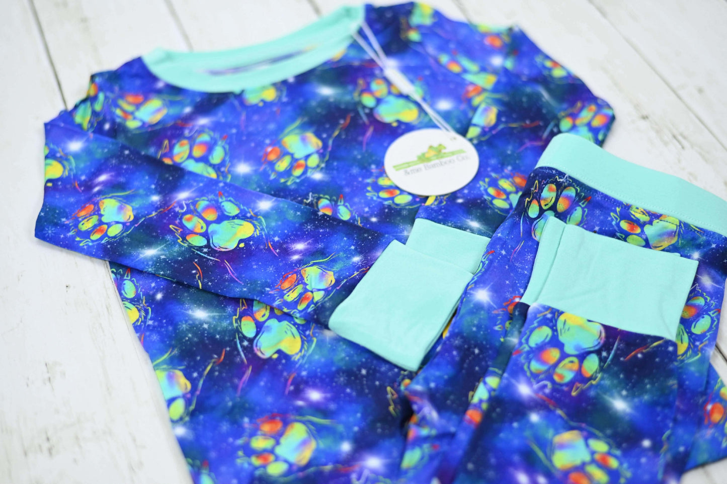 Polar Paws Kids Long Sleeve/Pant Pj Set- RTS