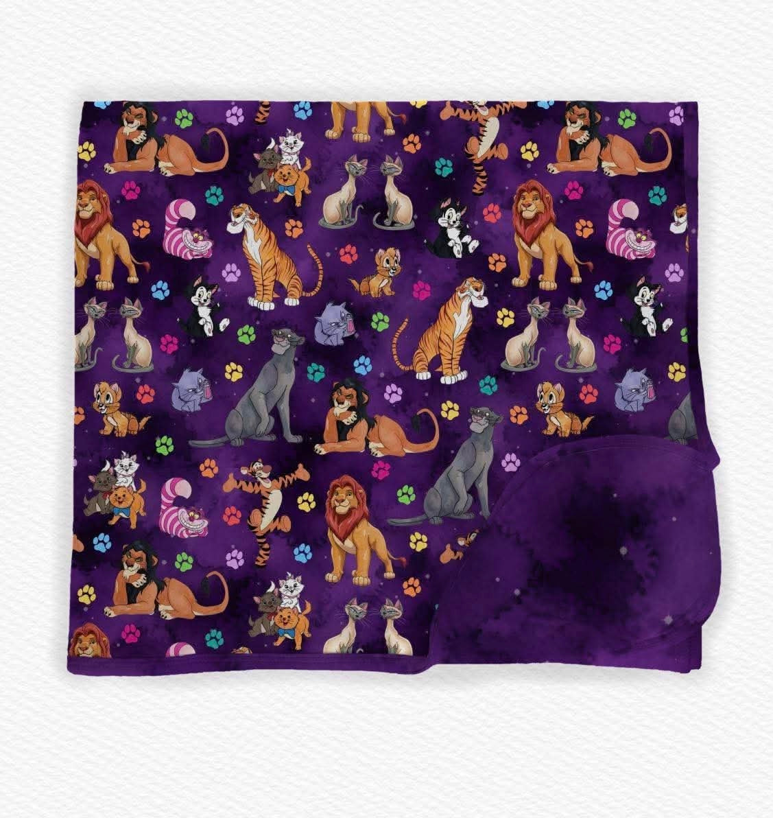 Feral Felines Blanket- Magic Day LF Pre-Order