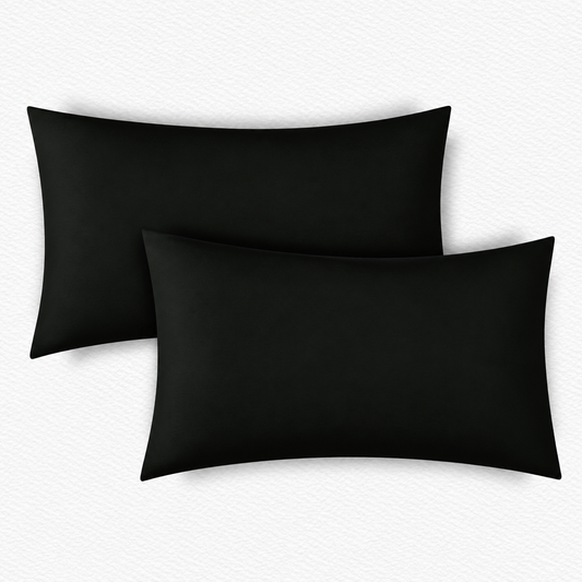 Black Solid Pillowcase 2 Pack- Oh Sheet Pre-Order