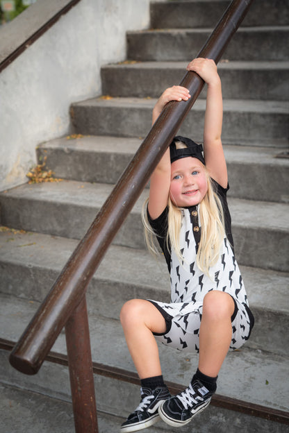 High Voltage Overalls with Tee- Tiny Rebel RTS