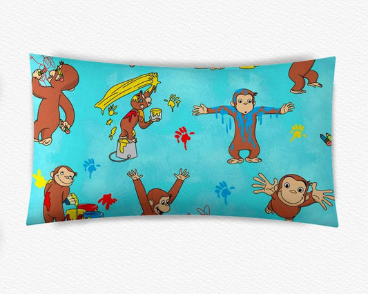 Mischievous Monkey Pillow Case-Queen- RTS