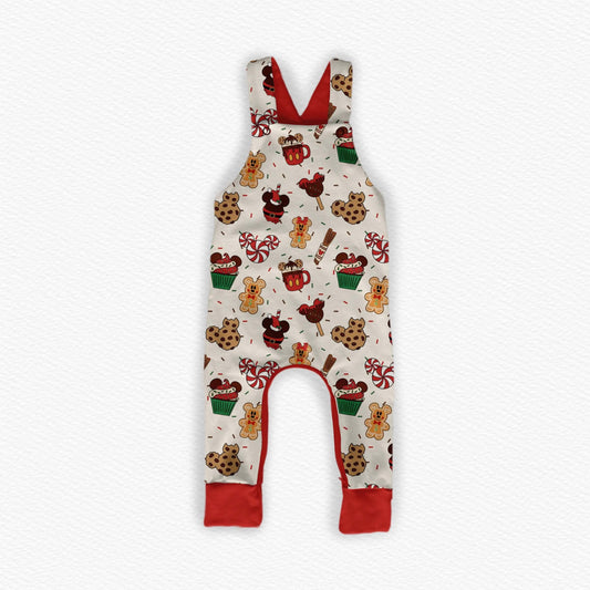 Main Street Munchies Kids Overalls- Christmas 26 Pre-Order