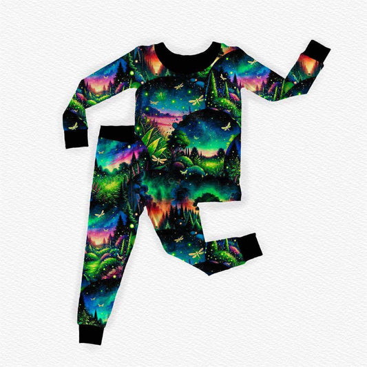Lantern Skies Long Sleeve Pj Set- Fall Pre Order
