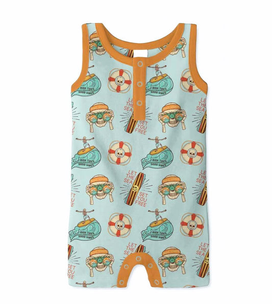 High Tides Tank Shortie-  Beach Vibes Pre-Sale