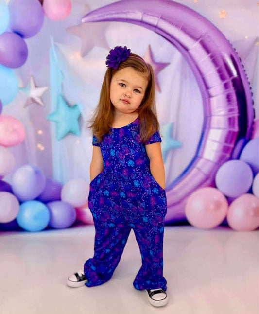 Moonlit Monarch Romper- Fall RTS