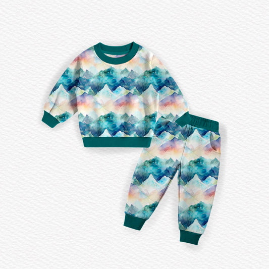Denali Crewneck w/ Joggers Set- Winter Blues Pre-Order