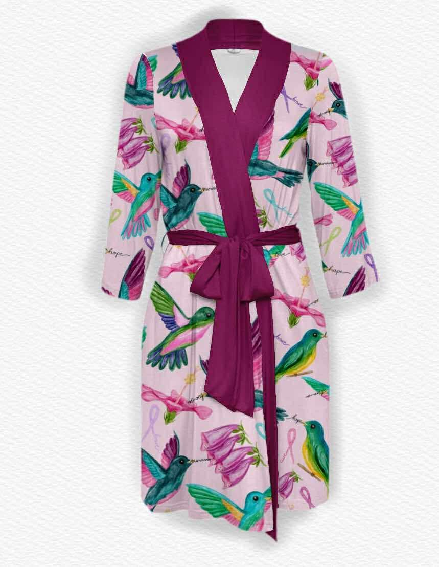 Humming With Hope Woman’s Robe- RTS