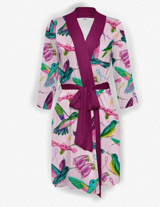 Humming With Hope Woman’s Robe- RTS