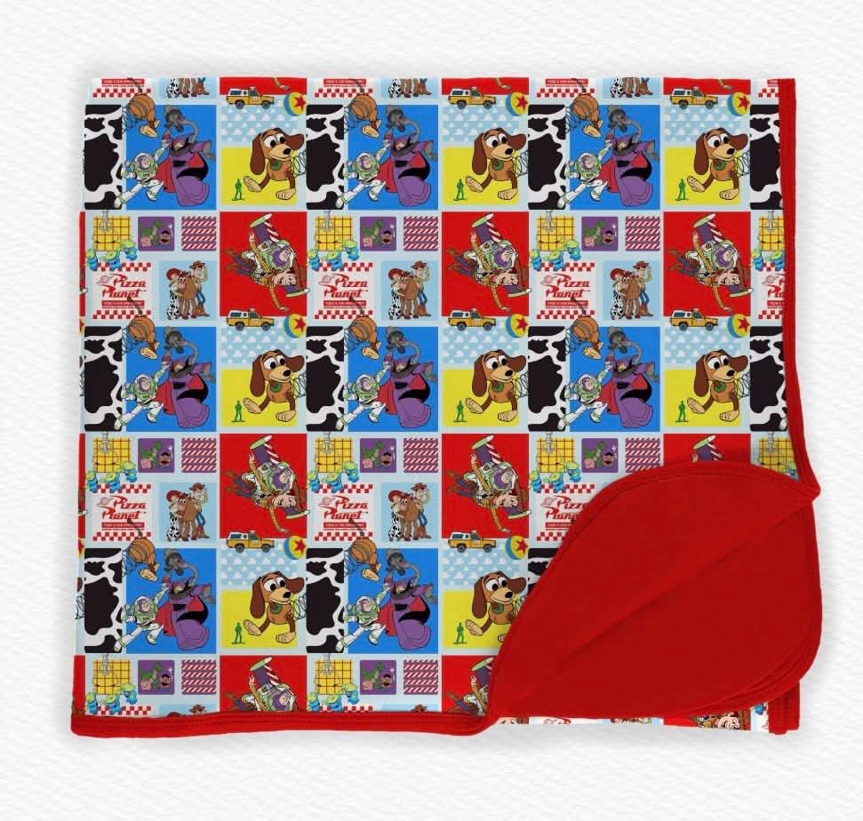 Falling with Style Marshmallow Blanket- Patchwork RTS