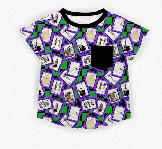 Pumpkin King Postage Kids Pocket Tee- Halloween 26 Pre-Order