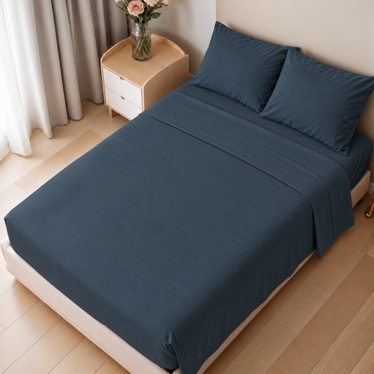 Graphite Solid Bedding Sheet Set- Oh Sheet Pre-Order