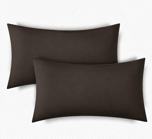 Chocolate Solid Pillowcase 2 Pack- Oh Sheet Pre-Order