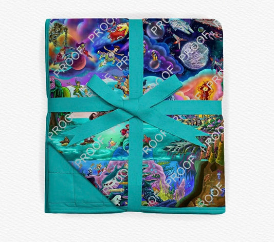 Multiverse Magic Quilted Blanket- Mashup Pre-Order