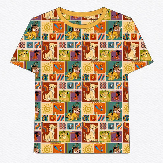 Long Live The King Oversized Women’s Tee- Patchwork Pre-Order